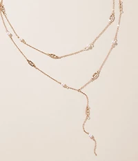 Faux Pearl Necklace