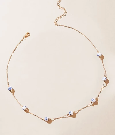 Floral Bead Necklace