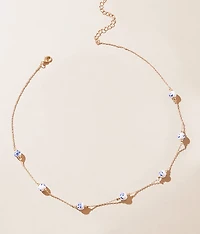 Floral Bead Necklace