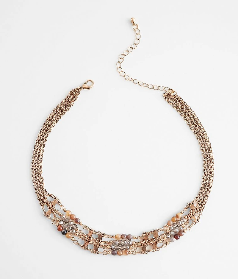 Beaded Choker Necklace