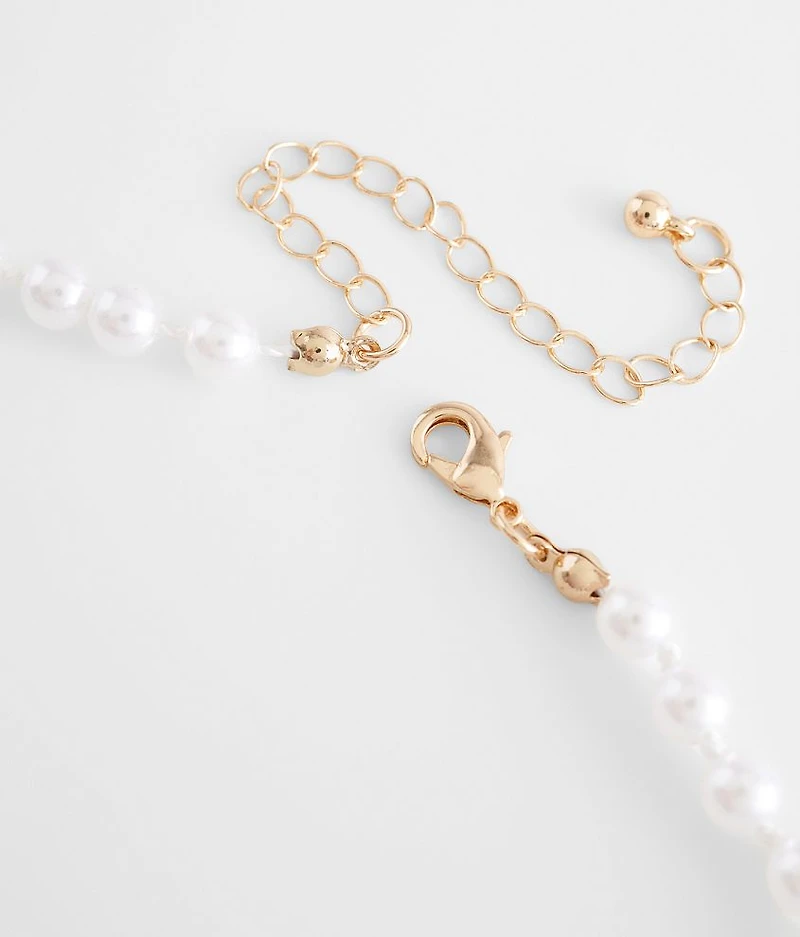 Faux Pearl Necklace
