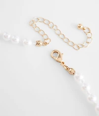 Faux Pearl Necklace