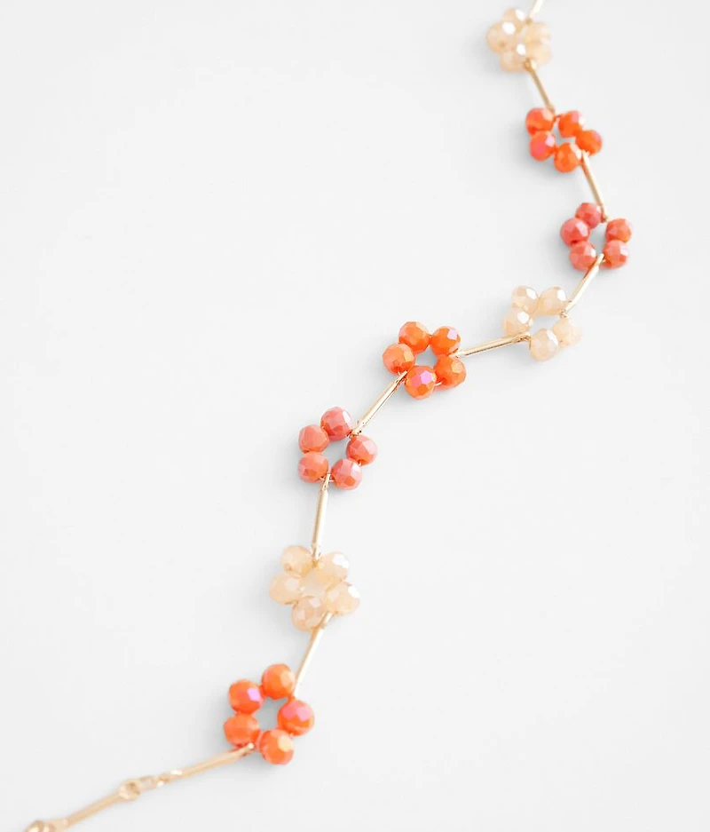 Floral Bead Necklace