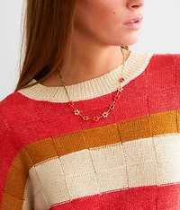 Floral Bead Necklace