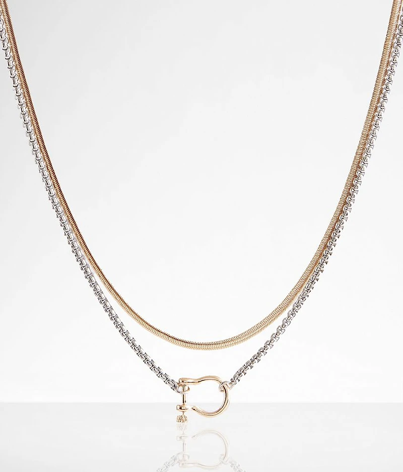 2 Pack Mixed Necklace Set