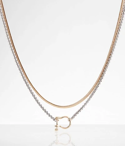 2 Pack Mixed Necklace Set