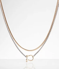 2 Pack Mixed Necklace Set