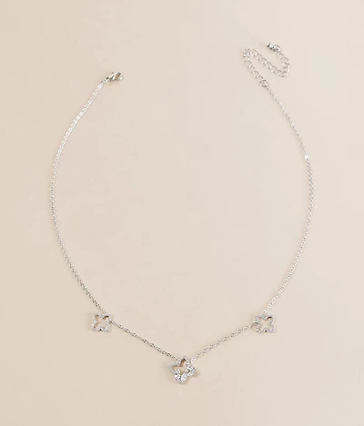 Cut-Out Clover Necklace