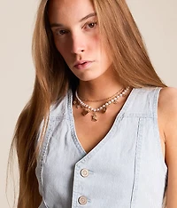 2 Pack Sophisticated Charm Necklace