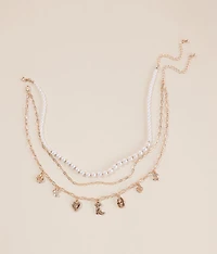 2 Pack Sophisticated Charm Necklace