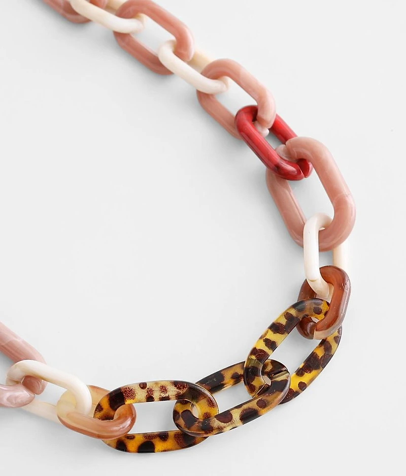 Resin Chain Necklace