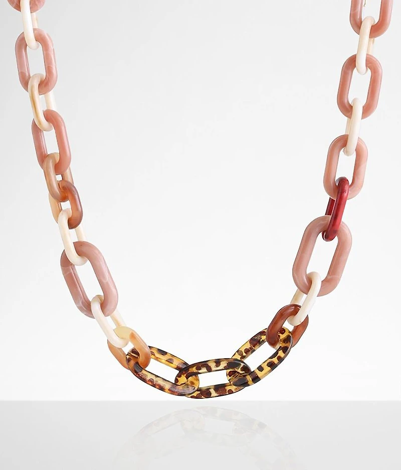 Resin Chain Necklace