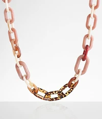 Resin Chain Necklace