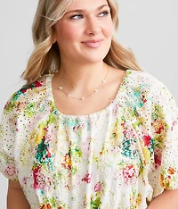 Resin Flower Necklace