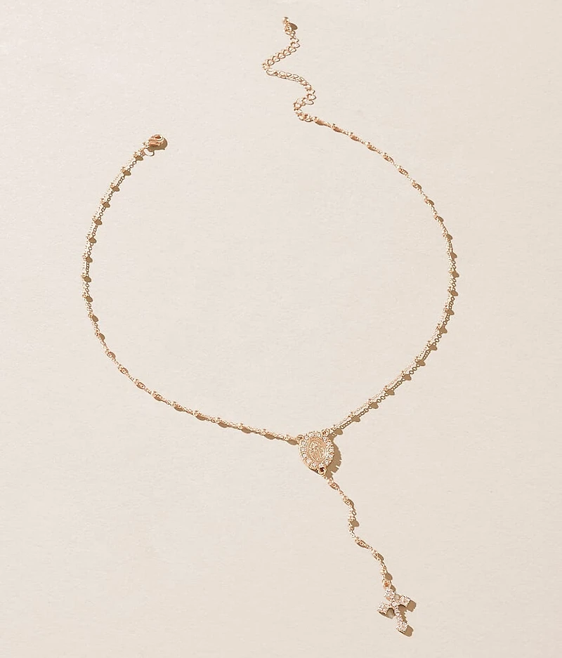 Cross Y-Necklace