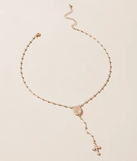 Cross Y-Necklace