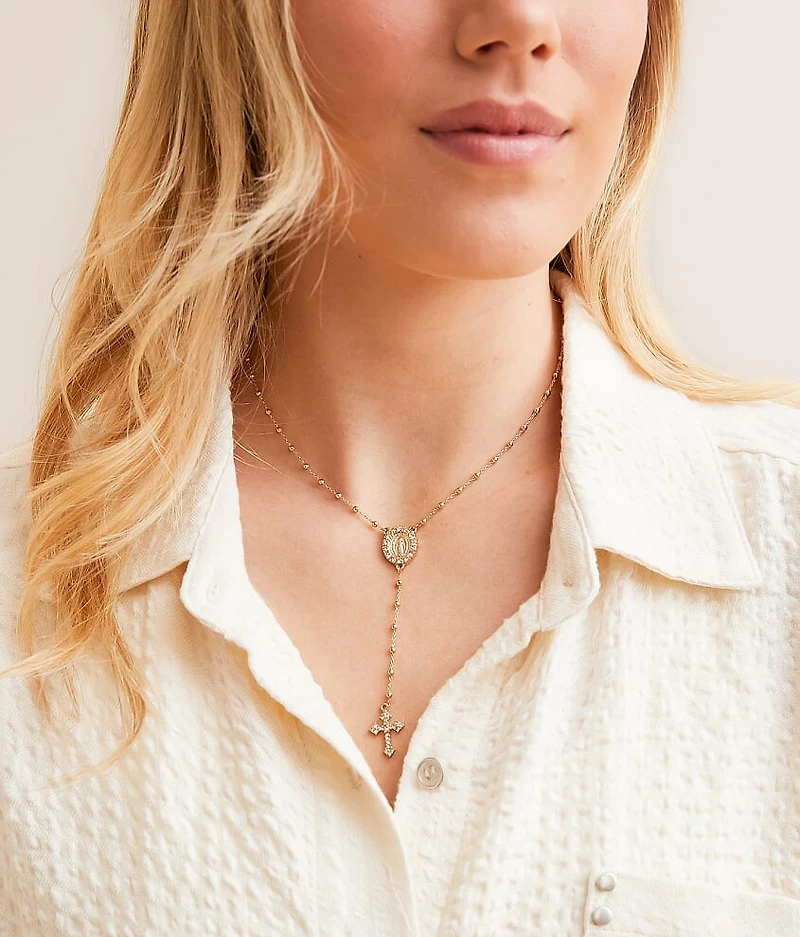 Cross Y-Necklace