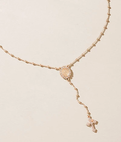 Cross Y-Necklace