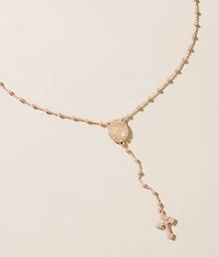 Cross Y-Necklace