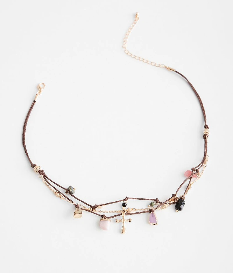 Layered Charm Necklace