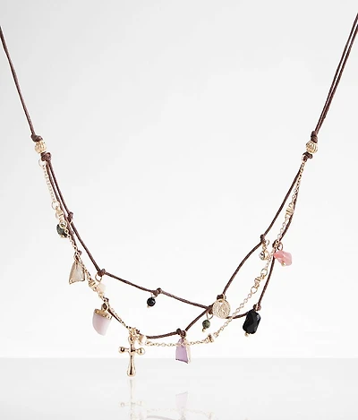 Layered Charm Necklace