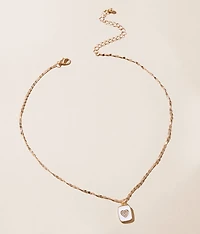 Enamel Heart Necklace