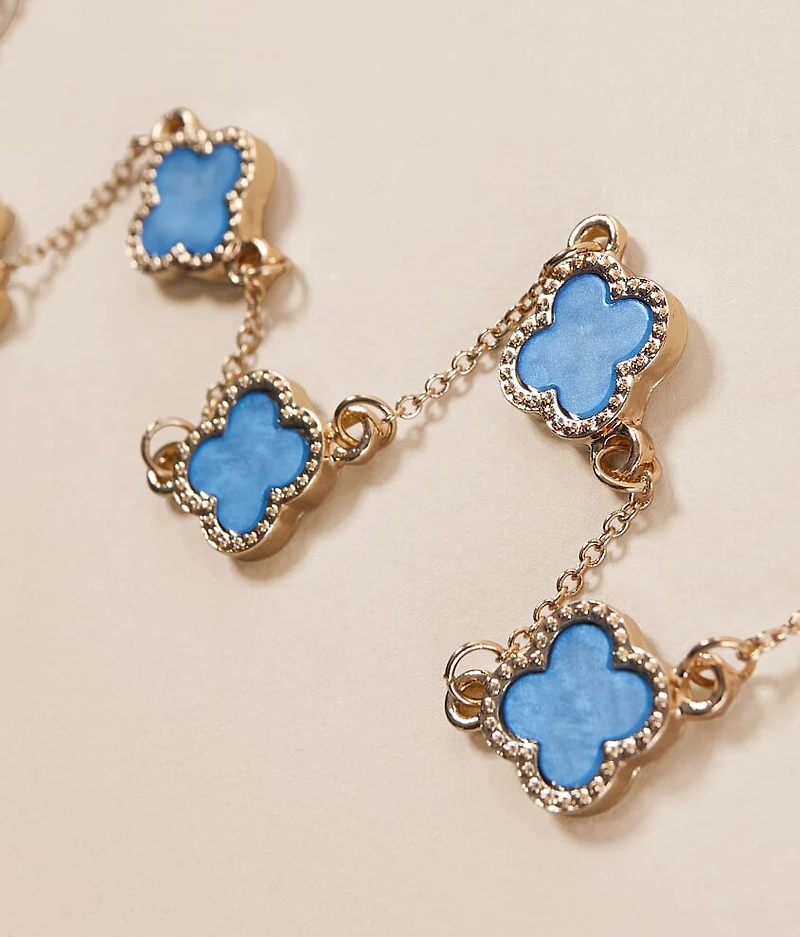 Blues Clover Necklace