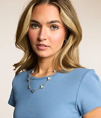 Blues Clover Necklace