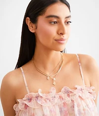 Tiered Charm Necklace