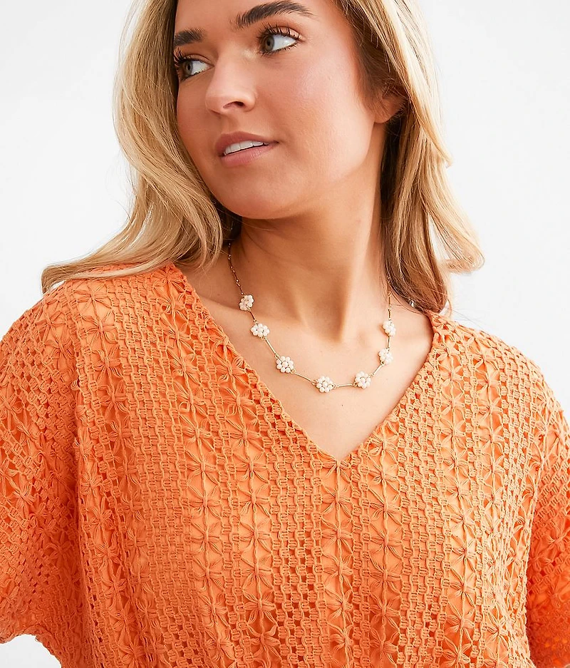 Floral Bead Necklace