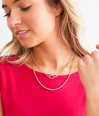 2 Pack Mixed Necklace Set