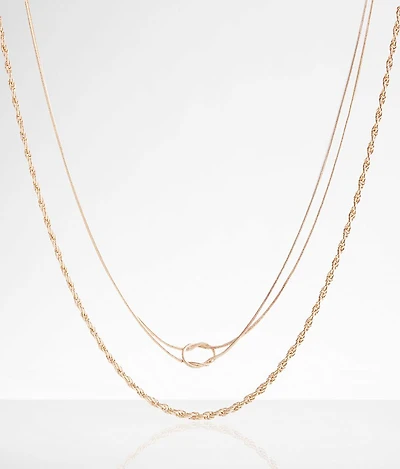 2 Pack Mixed Necklace Set