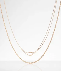 2 Pack Mixed Necklace Set