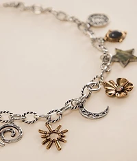 Boho Charm Necklace