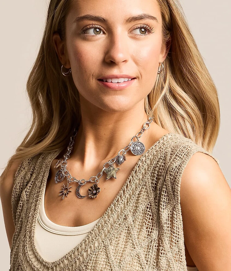 Boho Charm Necklace