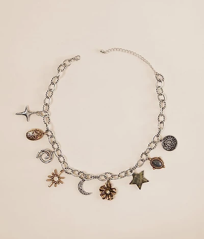 Boho Charm Necklace