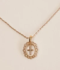 Dainty Cross Necklace
