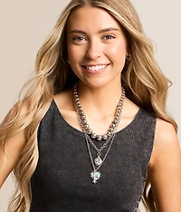 3 Pack Statement Necklace Set