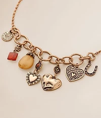 Statement Charm Necklace