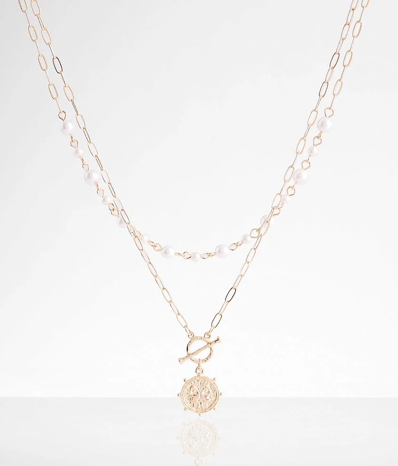 2 Pack Pendant Necklace Set
