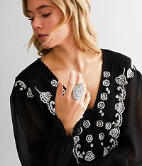 Western Statement Ring