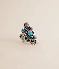 Western Turquoise Ring