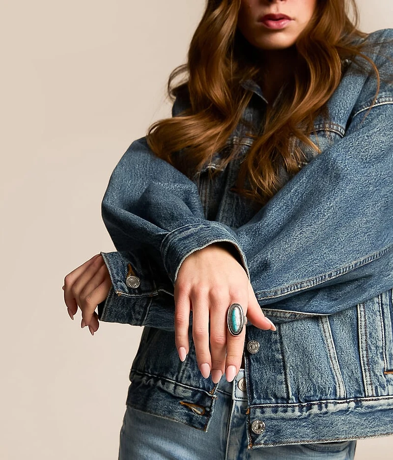 Two Tone Western Ring