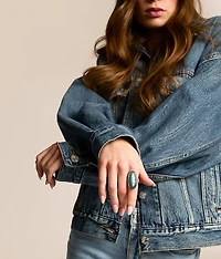 Two Tone Western Ring