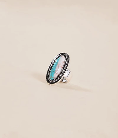 Two Tone Western Ring