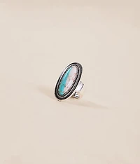 Two Tone Western Ring