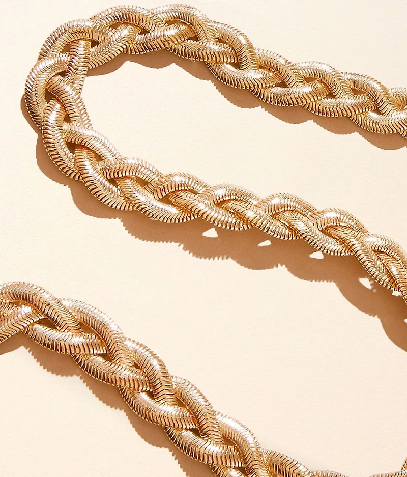 Twisted Statement Necklace