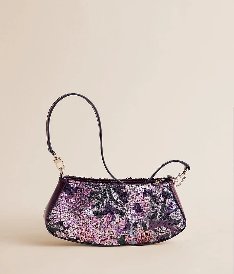 Elsie Floral Sequin Purse