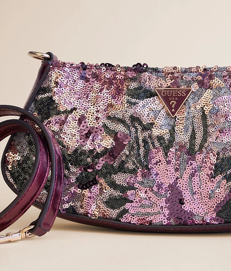 Elsie Floral Sequin Purse