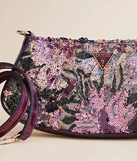 Elsie Floral Sequin Purse